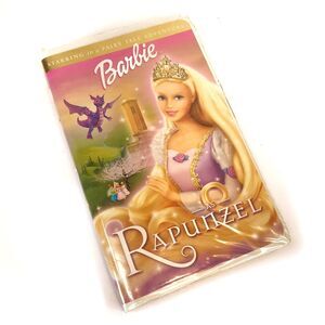 Barbie as Rapunzel VHS Vintage 2002